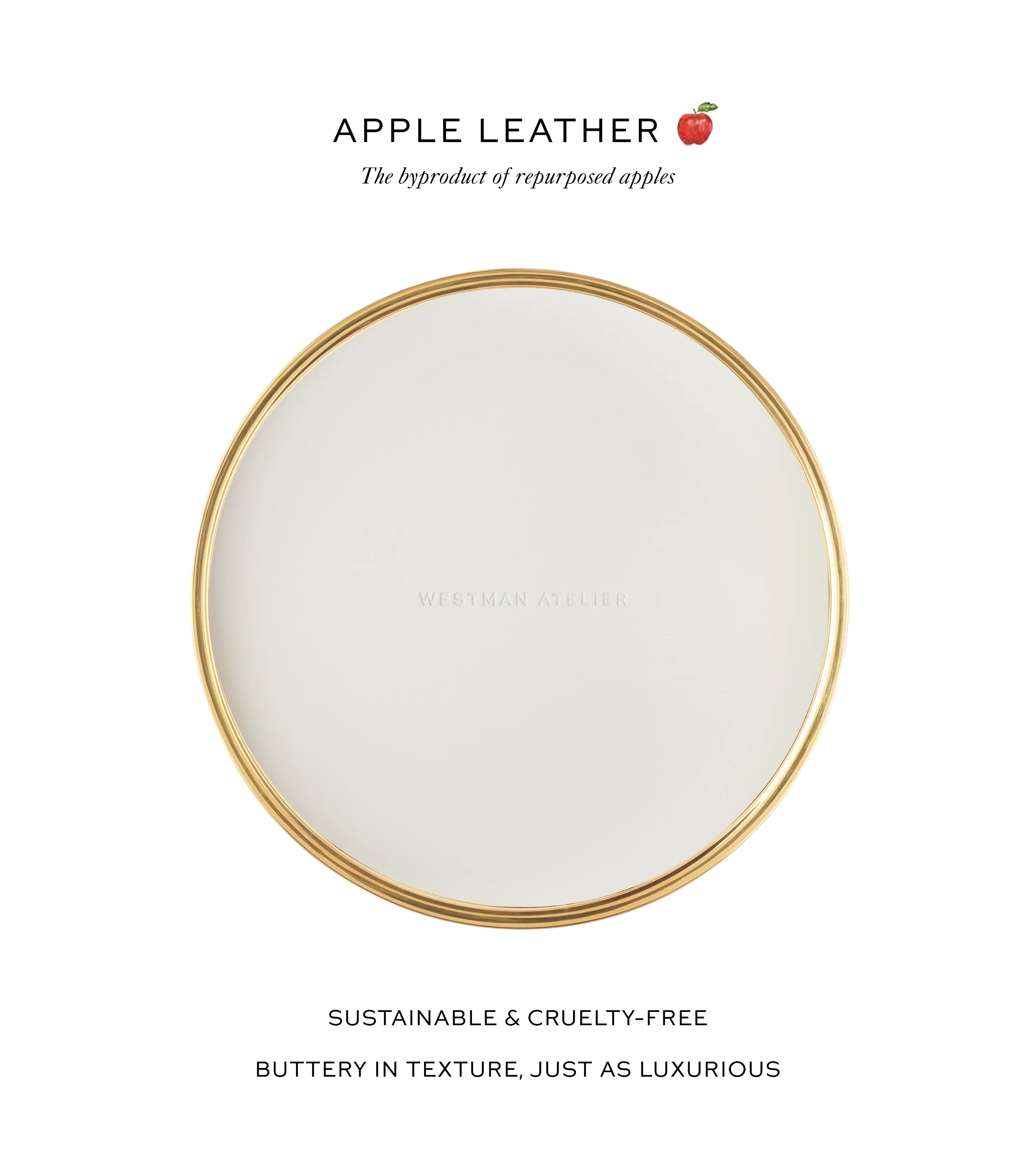 Guld Plattan Vanity Tray - Light Grey - Image 3