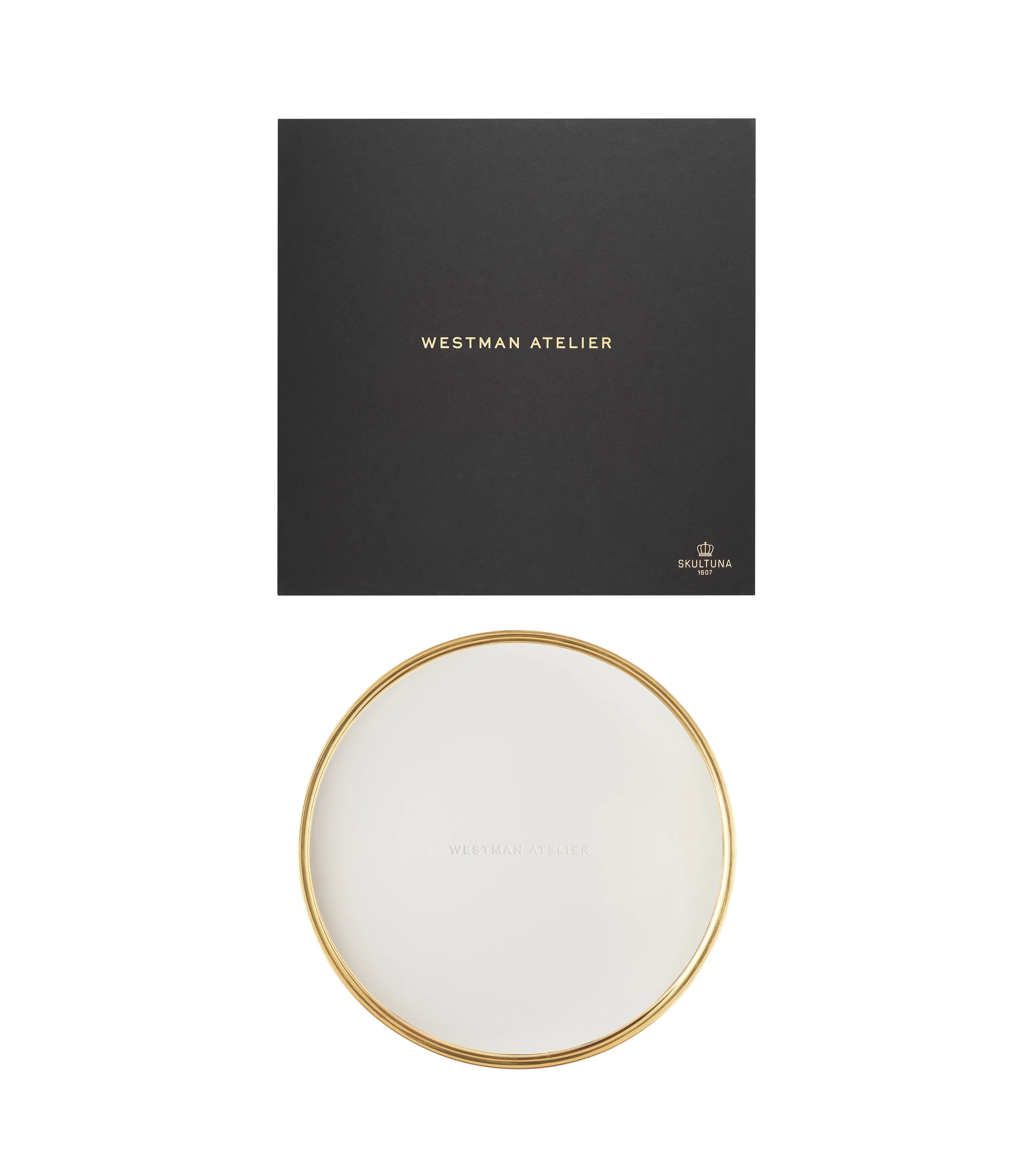 Guld Plattan Vanity Tray - Light Grey - Image 4