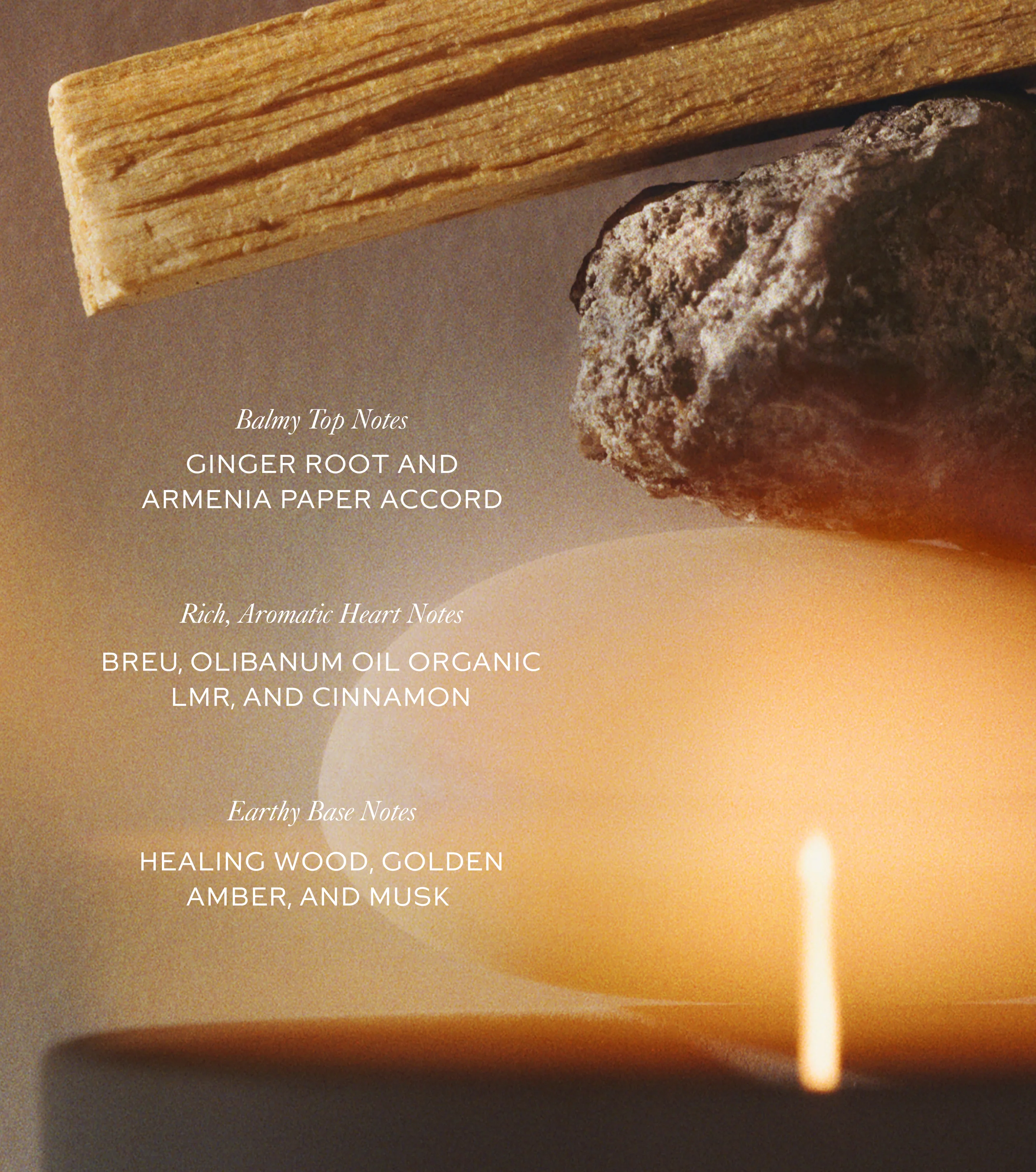 Healing Wood Candle - Image 4