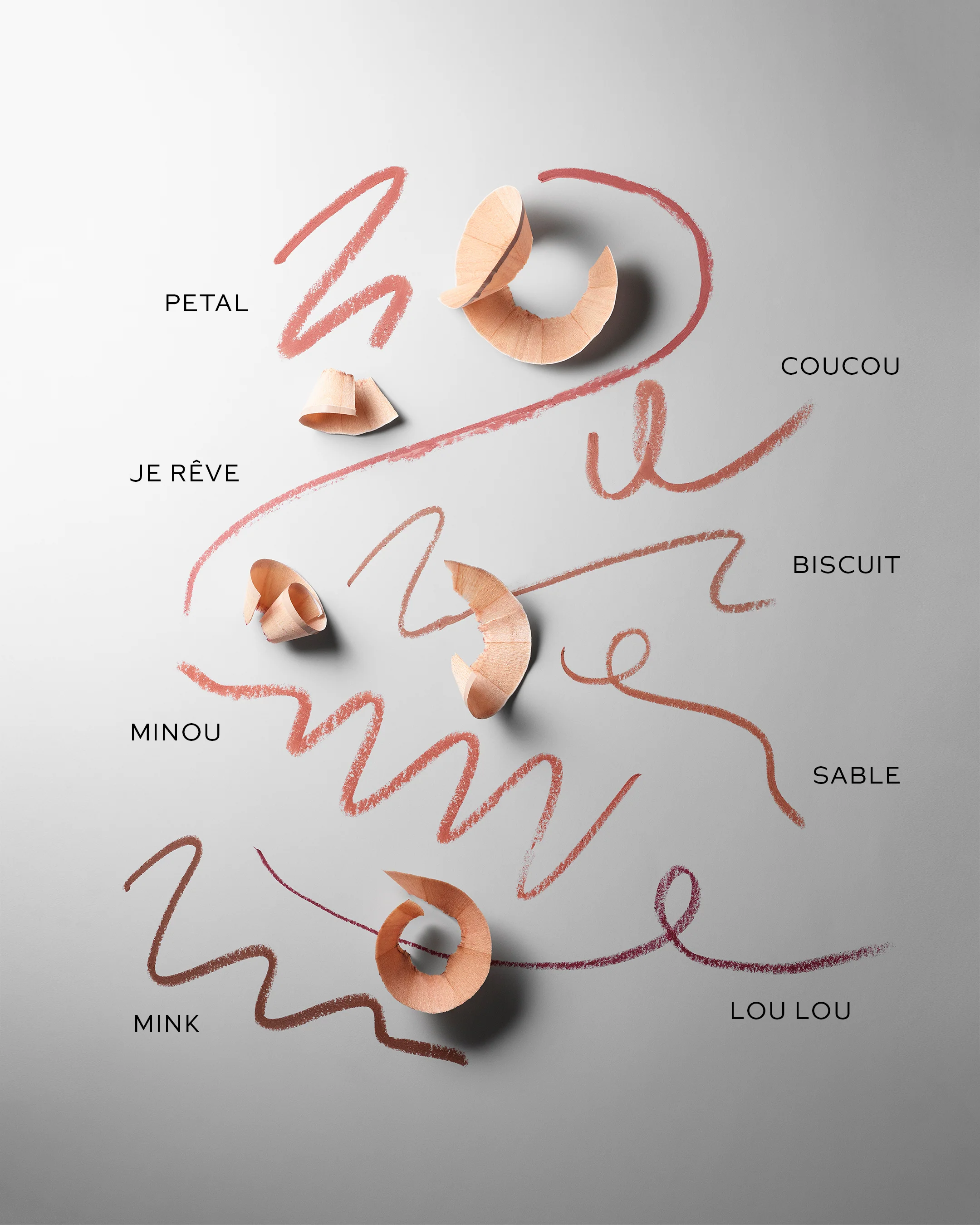 Lip Shape Lip Liner - Petal - Image 5