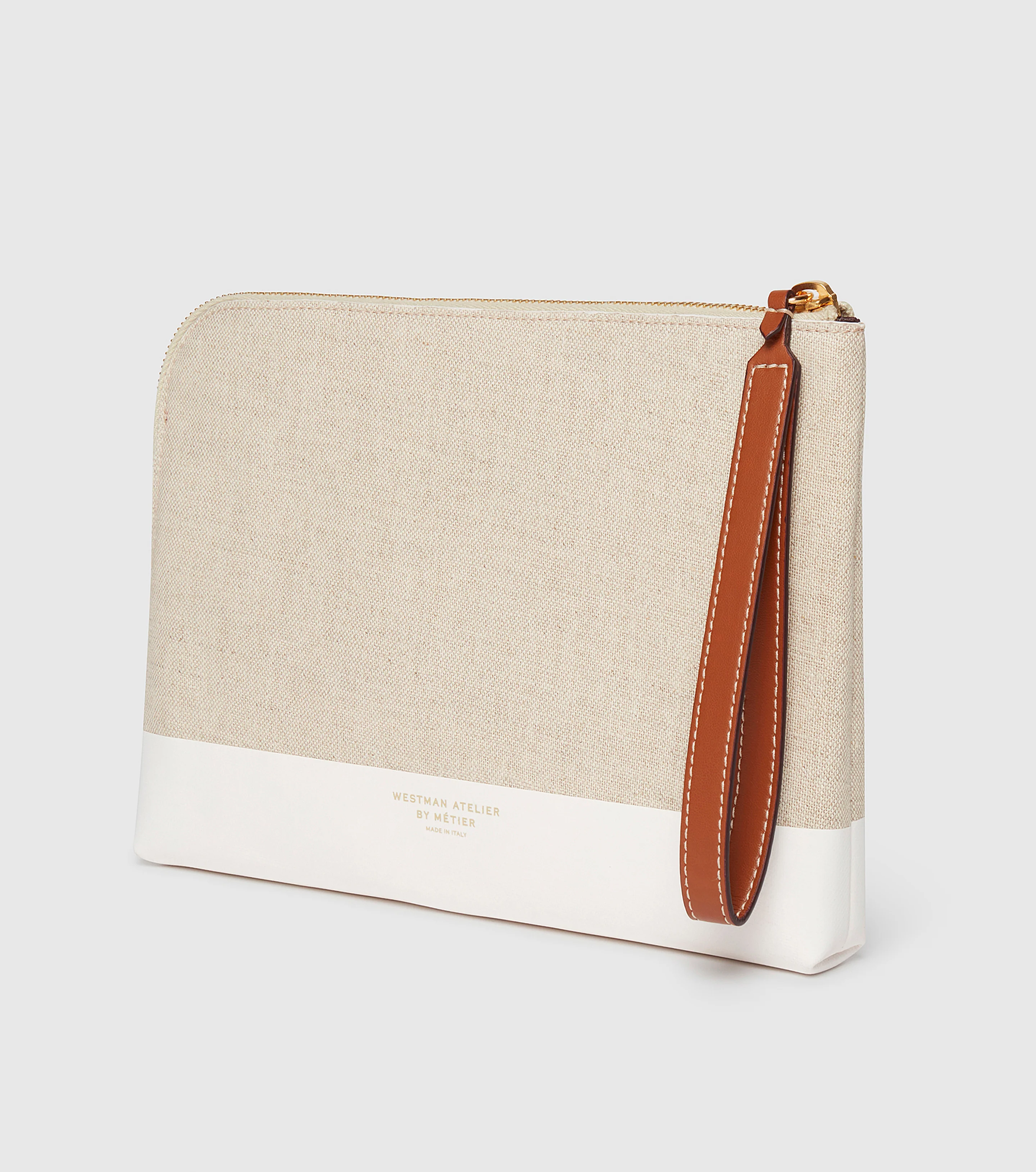 The Makeup Pouch - Linen and Crème - Image 6
