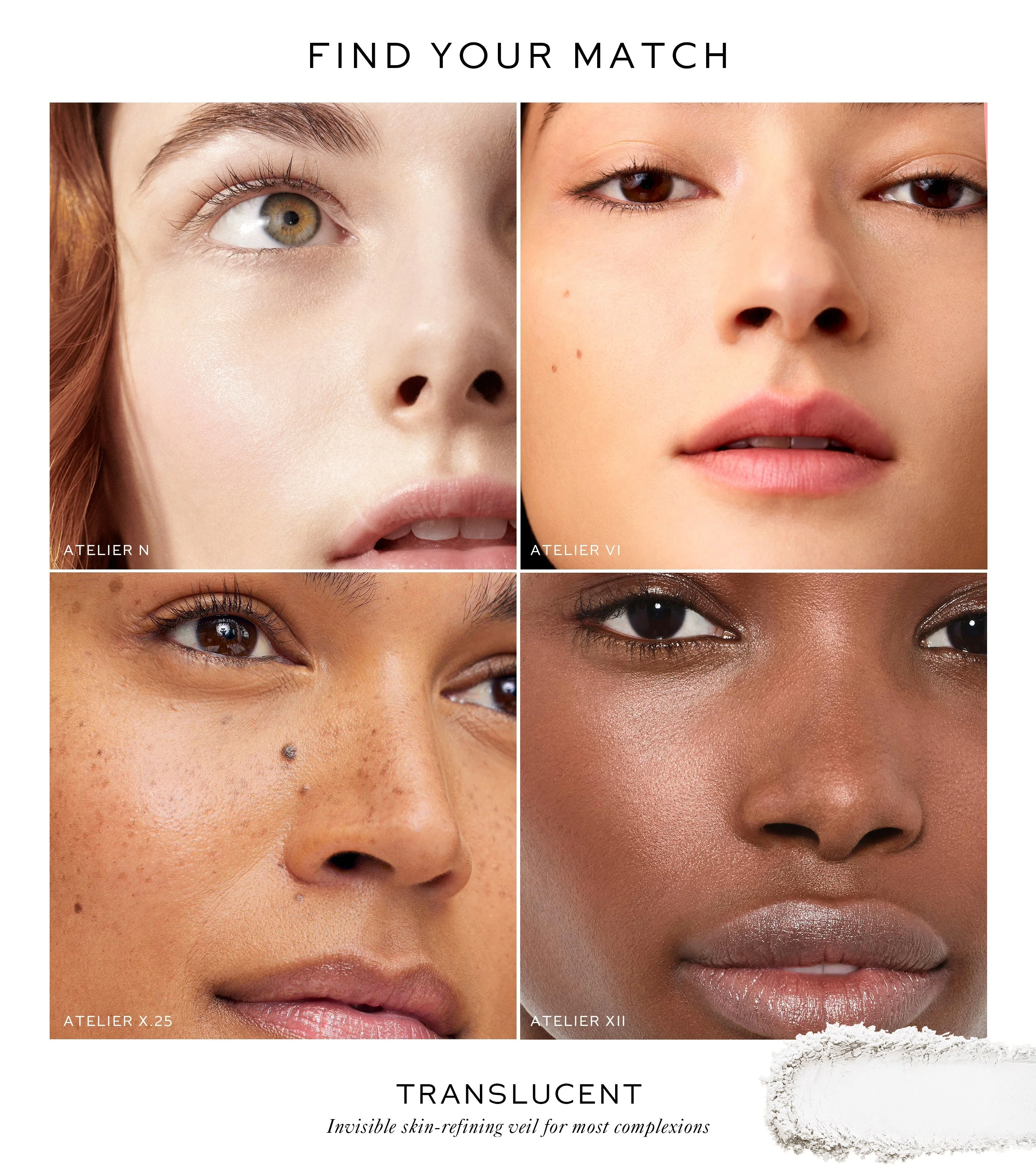 Vital Pressed Skincare Powder - Translucent - Image 4